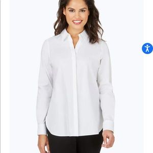 Perfect white shirt Slim fit No iron NWT